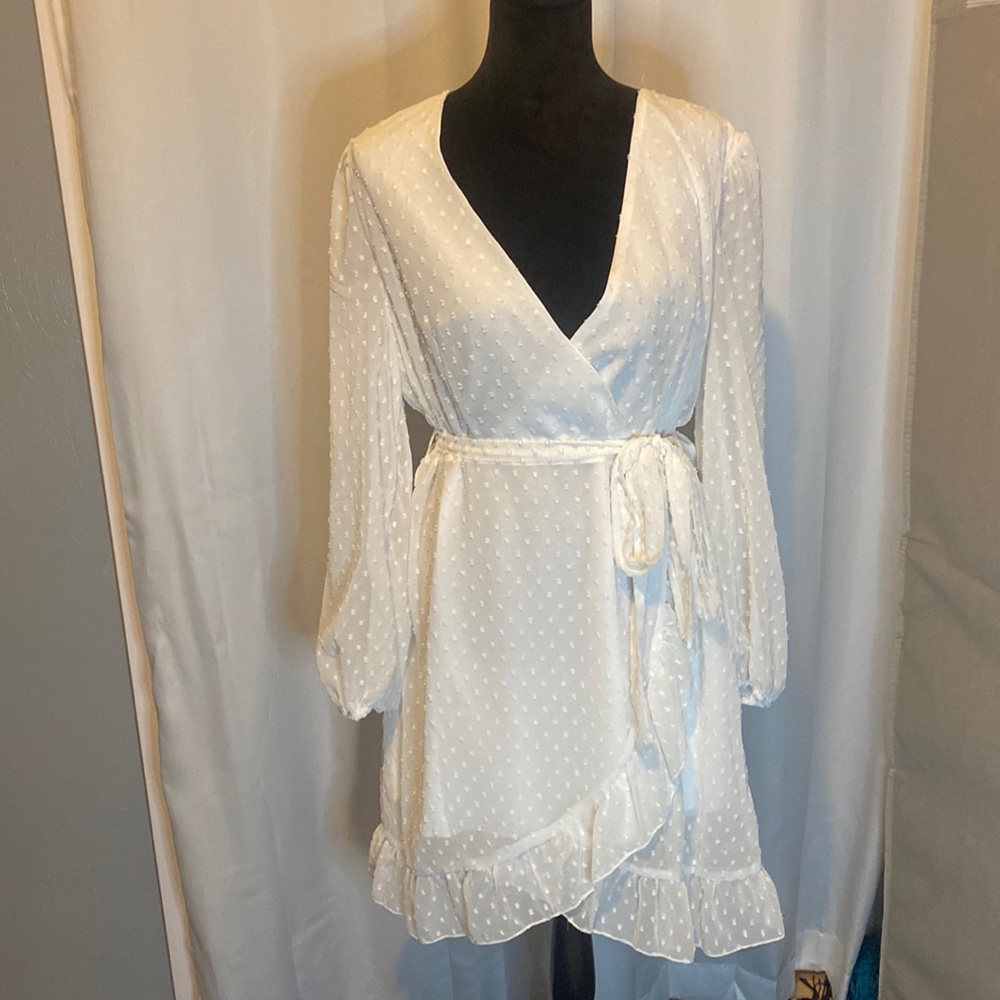 Bride white dress